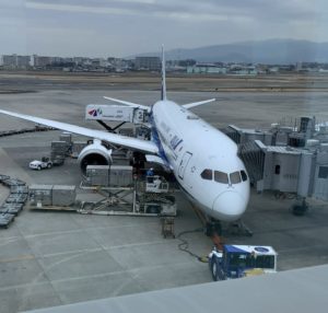 全日空飛行機