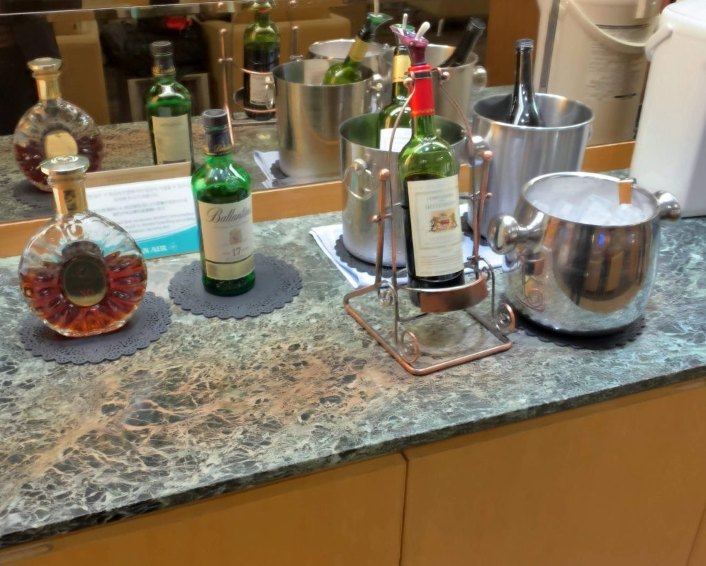 KAL BUSINESS CLASS LOUNGEのお酒